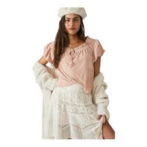 Free People Terese Velvet Top